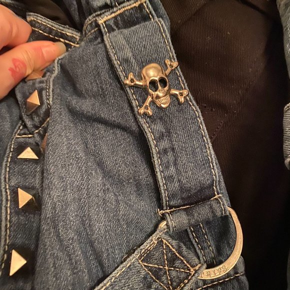 Tripp NYC Lock Up Pants [LIGHT BLUE DENIM] - Picture 6 of 9